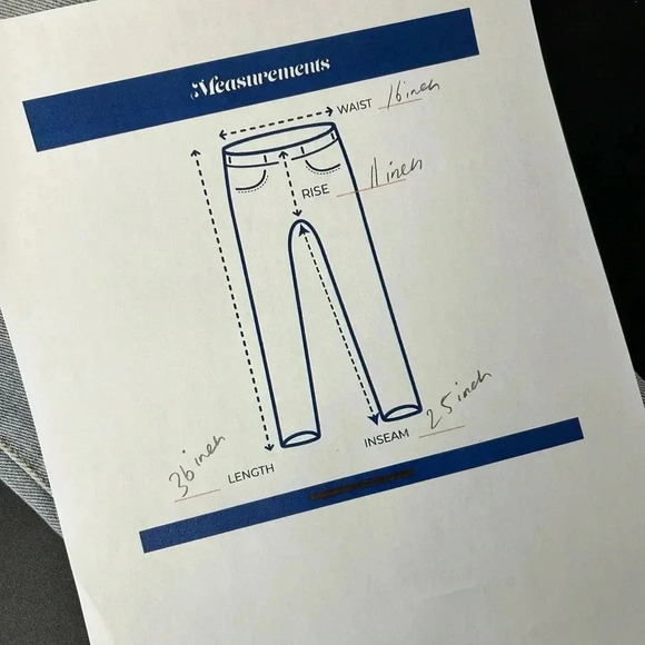 Nasty Gal Jeans Light Wash Denim Distressed Crop Raw Hem High Rise US 12 UK 14 - Picture 8 of 10